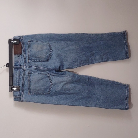 LRL Ralph Lauren Jeans Women’s 2 2p Denim Crop Capri Stretch Cotton Zip - Picture 5 of 10